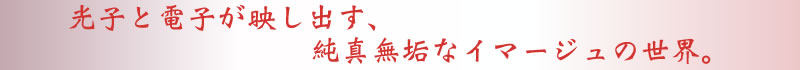 ���q�Ɠd�q���f���o���A���^���C�ȃC�}�[�W���̐��E�B